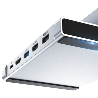 Bộ Hub chuyển đổi Choetech HUB-M77 5in1 Docking Station (HDMI 4K60Hz + USB*3 + PD100W)- Hàng chính hãng