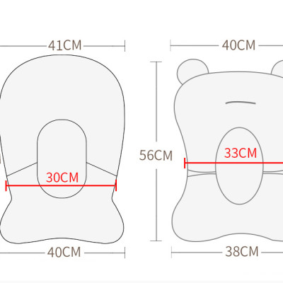 Đệm Tắm Đỡ Lưng Cho Bé Cleverbees Đảm Bảo An Toàn Khi Tắm Chất Liệu Mềm Mại ,  Phù Hợp Khớp Với Tất Cả Các Loại Chậu Tắm - Hàng Chính Hãng