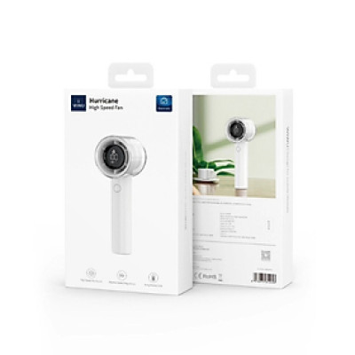 Quạt Cầm Tay WiWU WI-FS010 Tốc Độ Cao, Nhỏ Gọn Dễ Mang Theo - Hàng Chính Hãng