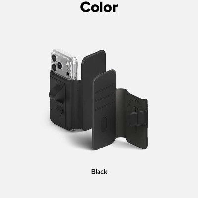 Ví từ tính RINGKE Folio Grip Wallet Magnetic cho iPhone 17 Pro Max - Hàng Chính Hãng