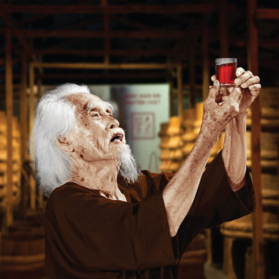 Đặc Sản Phan Thiết - [Combo 4 Chai] Nước Mắm Nhỉ Làng Chài Xưa Cá Cơm Than, Tôm Biển, Cá Cơm Ruột Đỏ, Chay 3 Trong 1 525Ml/Chai Nhựa