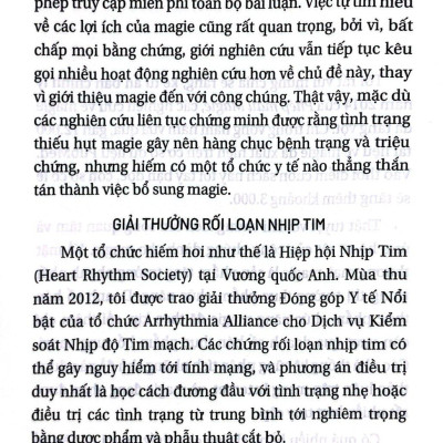 Sách - Phép Màu Magie - The Magnesium Miracle