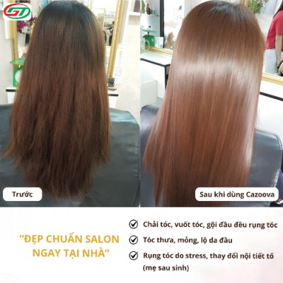 Dầu Gội Cazoova 320ml – Giảm Gãy Rụng, Nuôi Dưỡng Tóc Mềm Mượt, Khỏe Mạnh Cho Mẹ Bầu Sau Sinh