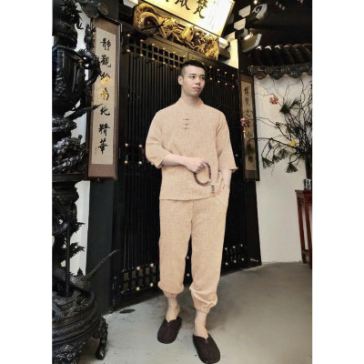 ĐỒ LAM ĐI CHÙA  SET ĐỒ LAM ĐI CHÙA CAO CẤP SS2