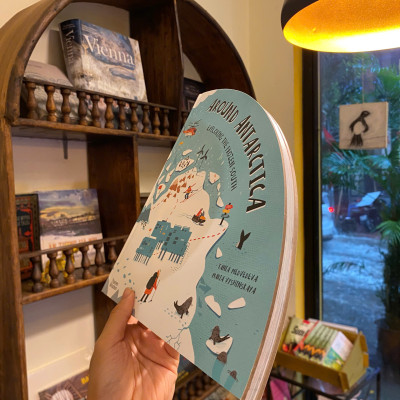 Sách - Around Antarctica: Exploring the Frozen South by Tania Medvedeva | Children English Book