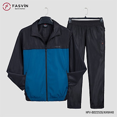 Bộ Gió Dày Nam FASVIN BD22535 02 Lớp Lót Thun Thể Thao Dày Dặn Ấm Áp