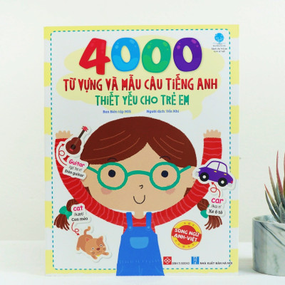 Sách 4000 Từ Vựng và Mẫu Câu Tiếng Anh Thiết Yếu Cho Trẻ Em – Đinh Tị Books