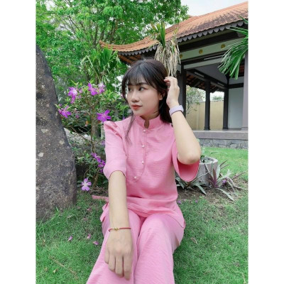 ĐỒ LAM ĐI CHÙA  MẪU BƯỚM KẾT CƯỜM