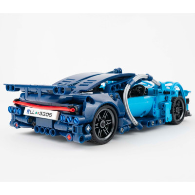 Đồ Chơi Lắp Ráp Xe Đua Chạy Đà Siêu Ngầu - Supercool Pullback Racing Car - Toys&Joys 3305 (473 Mảnh Ghép)
