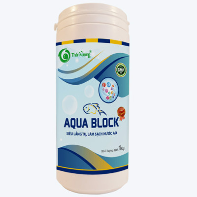 AQUA BLOCK Gold - Siêu lắng tụ, làm sạch nước ao