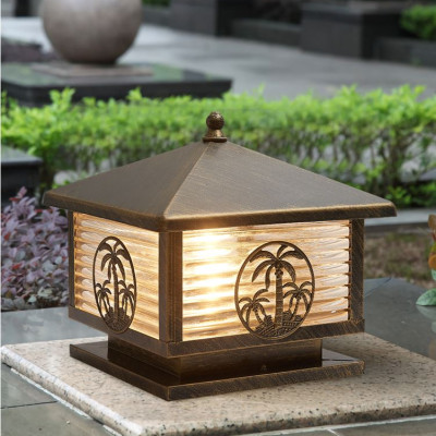 Đèn trụ cổng FIDER trang trí ngoài trời, sân vườn sang trọng.