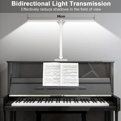 Đèn Bàn Học Led Đọc Sách Làm Việc Học Tập Bảo Vệ Mắt Chống Cận - 2 Trục Đèn Chiếu Sáng - Gấp Gọn Tiện Lợi 