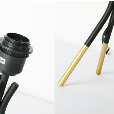 Đèn ngủ để bàn CAMILE  3 chân kèm bóng Led phong cách VINTAGE