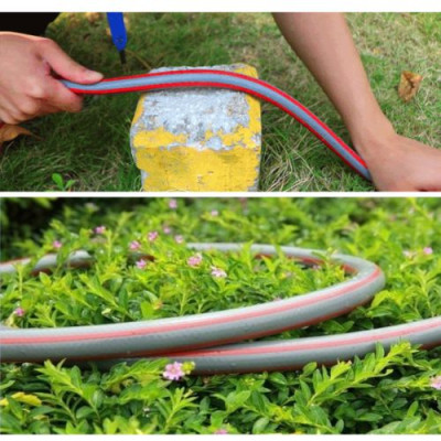 Bộ Vòi Phun Nước Tưới Cây, Rửa Xe VA223 gồm: Vòi Phun Tưới Tăng Áp + Khung Lô Cuốn Ống Dây + Phụ Kiện Khớp nối+ 20-25m Dây Dẫn Nước kết cấu 3 lớp chống xoắn, vòi phun đa năng chất lượng cao/ Hồng Thanh Garden