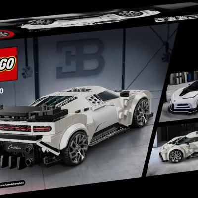 Đồ Chơi Lắp Ráp Siêu Xe Thể Thao Bugatti Centodieci - Lego Speed Champions 77240 (291 Mảnh Ghép)