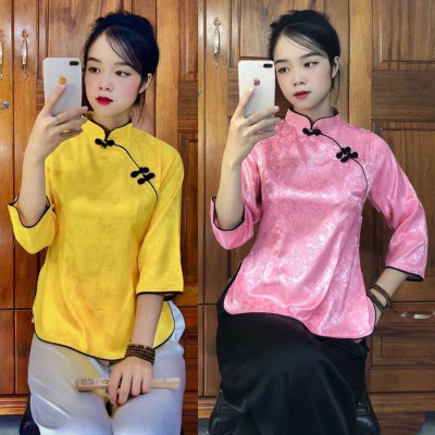 Đồ Lam Đi Chùa# Sẫm Gấm