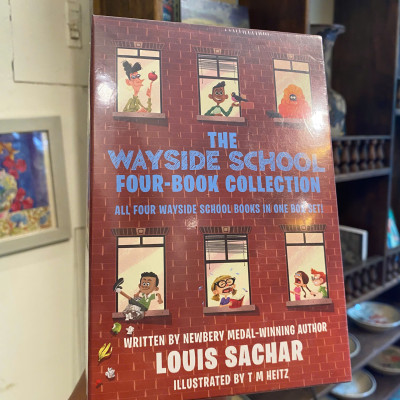 Sách - The Wayside School 4-Book Box Set by Louis Sachar | Children English Book / Ngoại văn