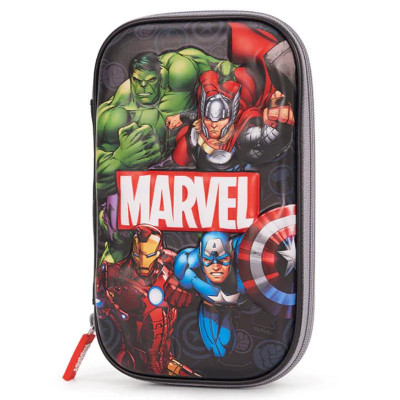 Bóp Viết 3D Biệt Đội Avengers - Cleverhippo HLM1104/BLACK - Màu Đen
