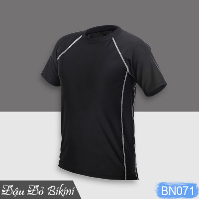 Bộ bơi nam BIG SIZE siêu rộng - Tự tin, thoải mái cho người béo đến 175kg, set áo bơi cỡ lớn & quần bơi 2 lớp giấu bụng đùi | BN070