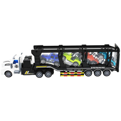 Đồ Chơi Xe Tải Vận Chuyển Điều Khiển Từ Xa Kèm 4 Xe Mô Hình - Vecto VT200-7