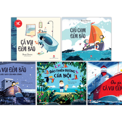 Sách - Boxset Cá Voi Đêm Bão Và Những Câu Chuyện Khác (Bộ 5 Cuốn) (Tái Bản 2025)