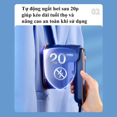 Bàn là ủi hơi nước cầm tay mini SOKANY 3069 công suất 1200W có thể ủi khô và ủi ướt, tiện dụng dễ mang theo du lịch - HÀNG CHÍNH HÃNG - DELIYA