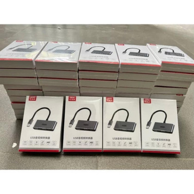 CÁP CHUYỂN ĐỔI TỪ CỔNG USB RA CÁC CỔNG HDMI / VGA / DC 3.5 AUDIO V305A UNITEK - HÀNG CHÍNH HÃNG