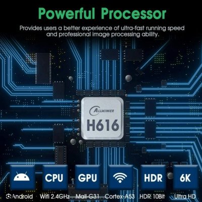 Android Tivi Box Q Pro (TX9)- Ram 8G/128G - Bluetooth - Netflix - Remote Tìm Kiếm Giọng Nói - Hỗ trợ tivi,màn hình máy tính, máy chiếu - Hàng Nhập Khẩu