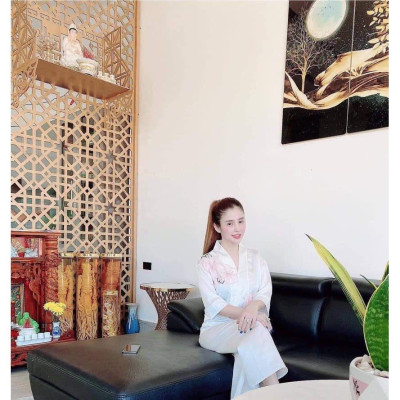 ĐỒ LAM ĐI CHÙA Mẫu Lụa Hoa Gen