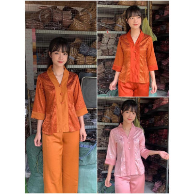 Thời trang đi chùa pháp phục phật tử Bà Lai Gấm