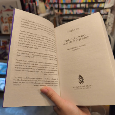 Sách - The Girl Who Played with Fire: the hair-raising sequel to The Girl With The Dragon Tattoo by Stieg Larsson