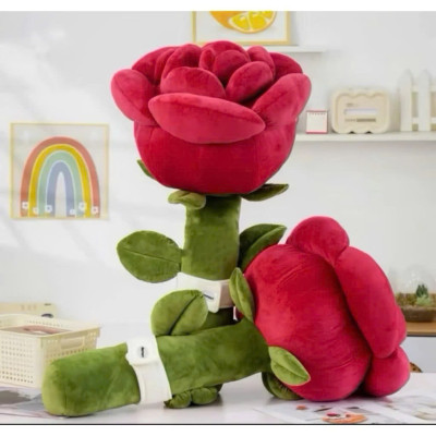 Gấu bông Hoa Hồng Đỏ Khổng Lồ Làm Quà Tặng 20/10, Hoa Hồng Nhồi Bông Cao Cấp Gấu Bông Dễ Thương