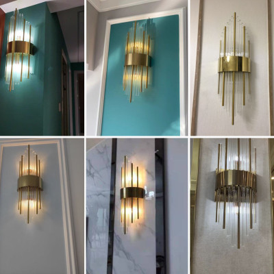 Đèn tường MENOR pha lê hiện đại trang trí nội thất cao cấp, sang trọng - kèm bóng LED chuyên dụng [ẢNH THẬT 100%]