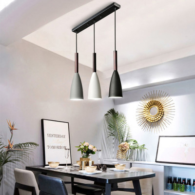 Đèn thả bàn ăn, phòng khách OSIAC 3 bóng ngang cao cấp kèm bóng LED chuyên dụng