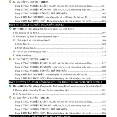 Sách - Combo Tự học Hóa học lớp 11 - Tập 1 + 2 (Moon)