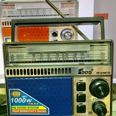 ĐÀI RADIO Pepe-310BTS Nhật bản - ĐÀI Năng Lượng Mặt Trời -Hàng Chính Hãng