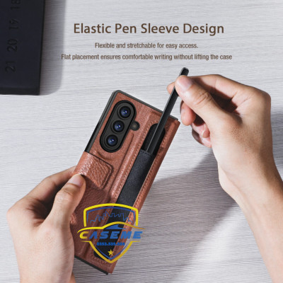 Bao Da Nillkin Aoge Leather Case Dành Cho Samsung Galaxy Z Fold7 – Sang Trọng, Siêu Bền, Bảo Vệ Toàn Diện - Hàng Chính Hãng