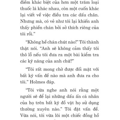 Tuyển Tập Sherlock Holmes - Những Bí Mật Và Báu Vật Bị Đánh Cắp - Dấu Bộ Tứ