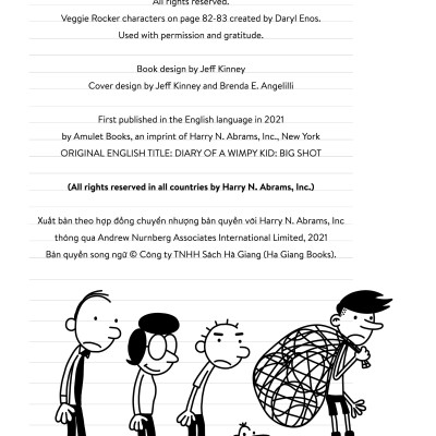 Nhật Ký Chú Bé Nhút Nhát song ngữ - Tập 16 Trùm Cuối (Big Shot) - Diary of a Wimpy Kid