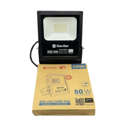 Đèn LED Chiếu pha CP06 50W , ánh sáng 3000K(vàng), 6500K(trắng) SS Rạng Đông