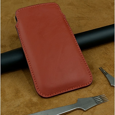 Bao da rút handmade IONECASE điện thoại 16 PRO Da Bò Thật - hàng chính hãng