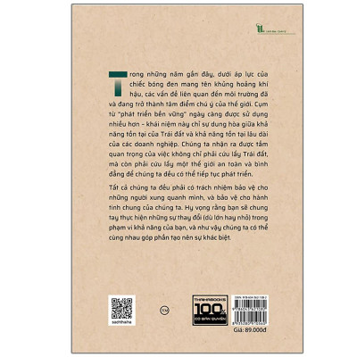 Sách - Đạo Đức Trong Kinh Doanh - Nền Tảng Để Phát Triển Doanh Nghiệp Bền Vững - Thái Hà Books