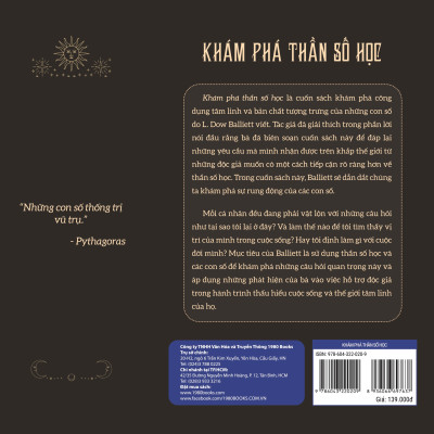Sách - Khám Phá Thần Số Học - L.Dow Balliett