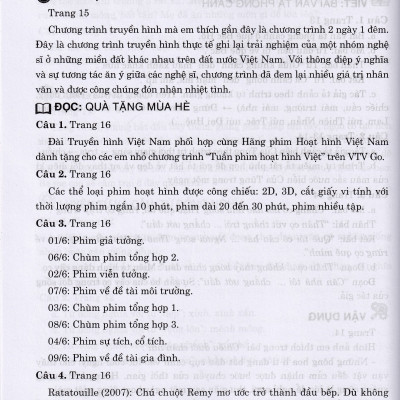 Hướng dẫn học và làm bài Tiếng Việt 5 tập 1 (Chân trời sáng tạo)