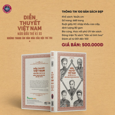 Diễn Thuyết Việt Nam Nửa Đầu Thế Kỉ XX - Những thanh âm văn hóa của Hội Trí Tri - Nguyễn Văn Học (Sưu tầm và Giới thiệu) - (bìa mềm)