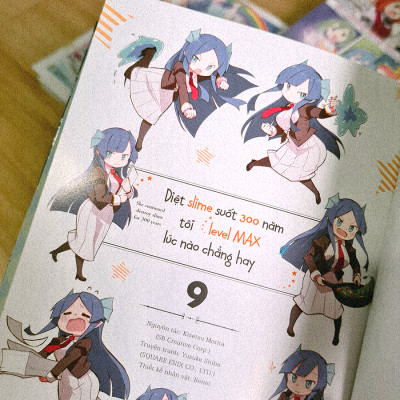 Combo 2 Cuốn sách: [Combo Manga] Diệt Slime Suốt 300 Năm, Tôi Levelmax Lúc Nào Chẳng Hay (Tập 8 + 9) AZ