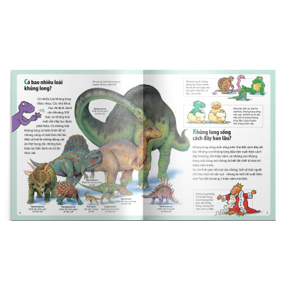 Em muốn biết vì sao - Khủng long tuyệt chủng và những câu hỏi khác về khủng long (Bộ mới)