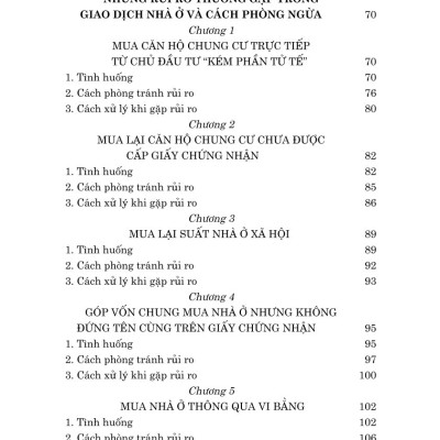 Lưu ý trong giao dịch nhà ở, cách phòng ngừa và xử lý rủi ro