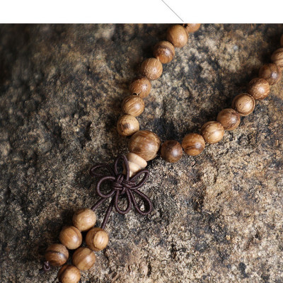 Combo Vòng chuỗi đeo tay đôi Trầm Hương Nam Nữ 108 hạt, kèm hộp đựng lót Nhung, Lụa