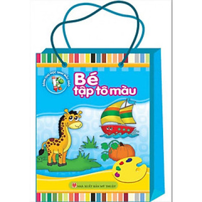 BÉ TẬP TÔ MÀU ( TÚI 8 CUỐN) 2019